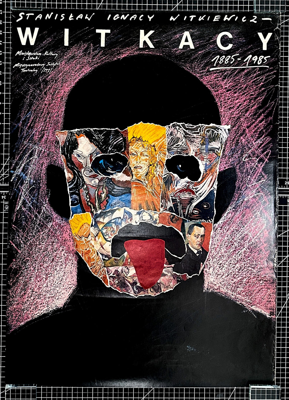 The Mask of Identity, Witkacy - Authentic Vintage Poster