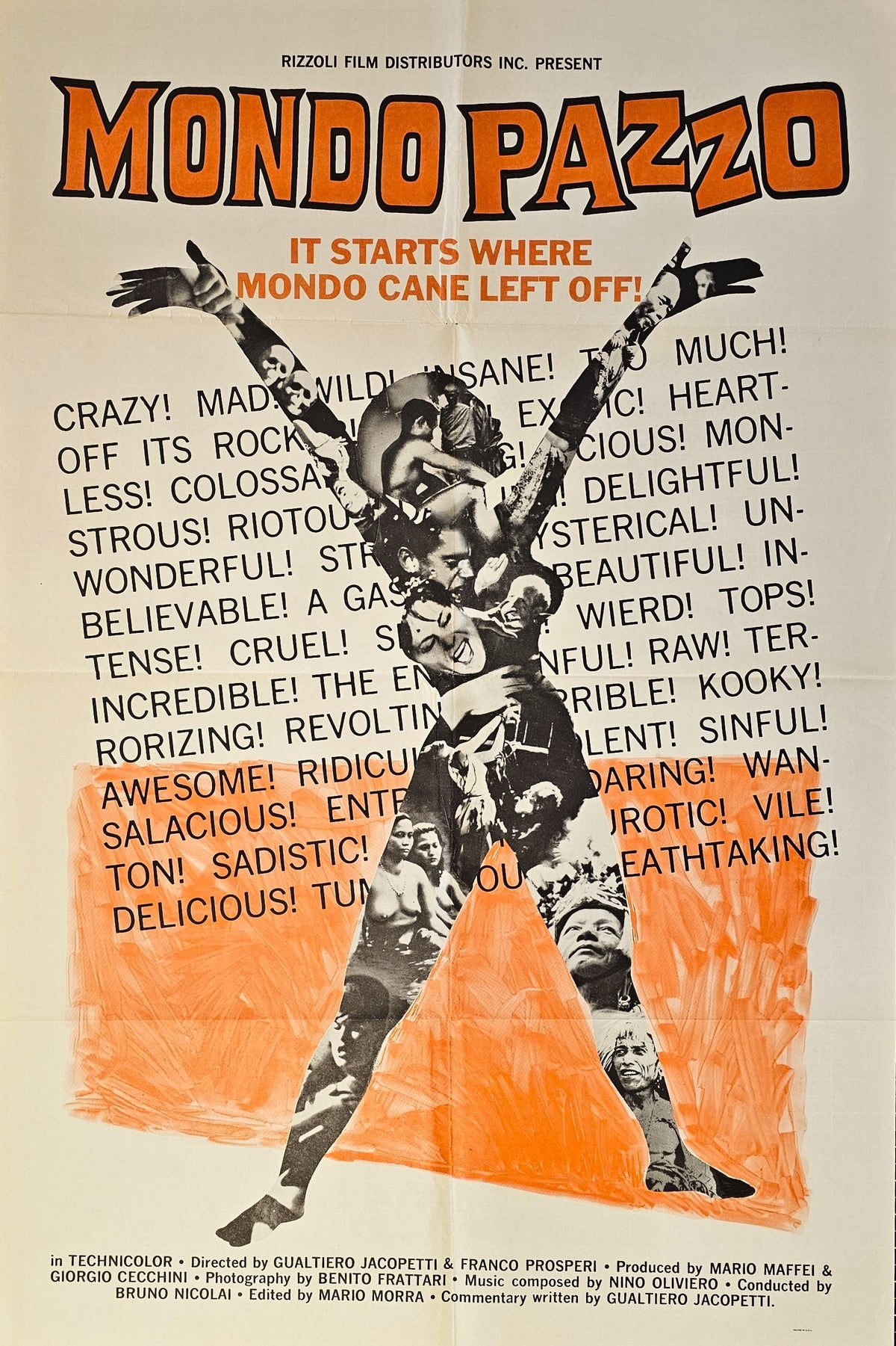 Mondo Pazzo Poster - Authentic Vintage Posters