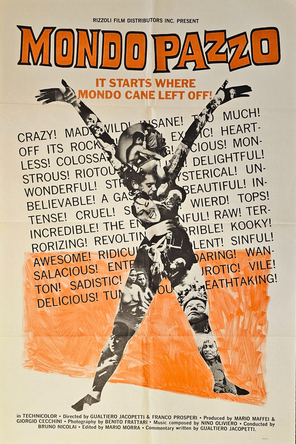 Mondo Pazzo Poster - Authentic Vintage Posters