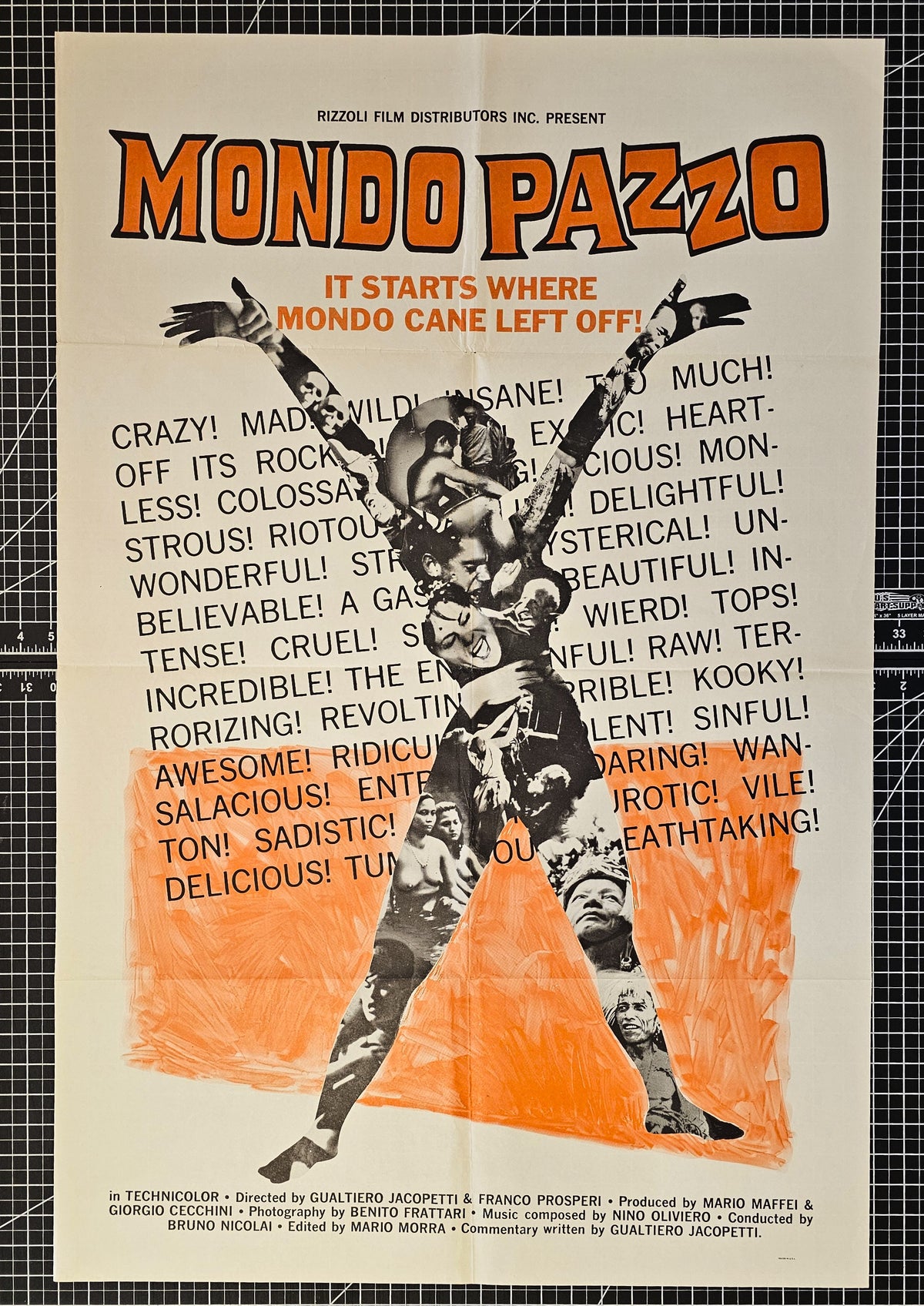 Mondo Pazzo Poster - Authentic Vintage Posters