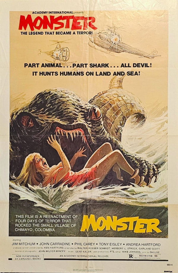 Monster Poster - Authentic Vintage Posters