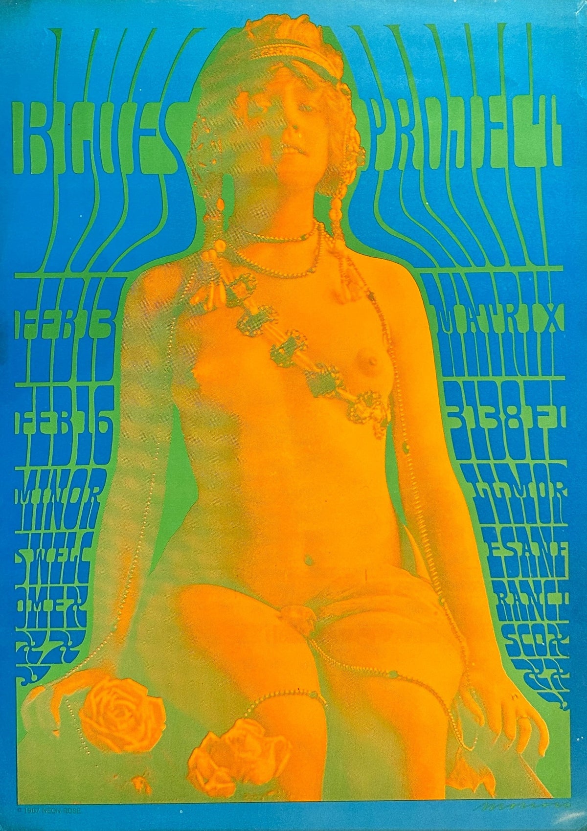 Blues Project, NR-6 - Authentic Vintage Poster