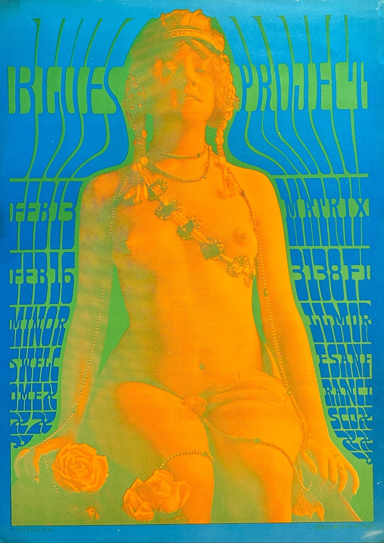 Blues Project, NR-6 - Authentic Vintage Poster