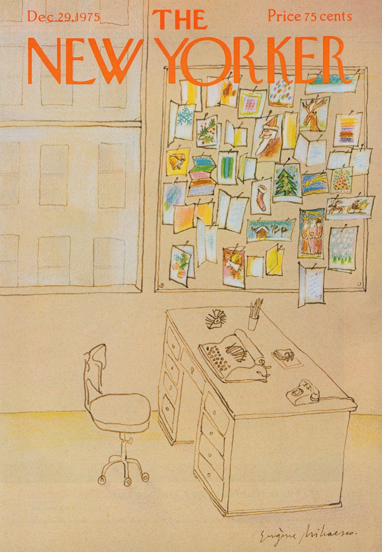 Work from Home- The New Yorker - Authentic Vintage Cover Art