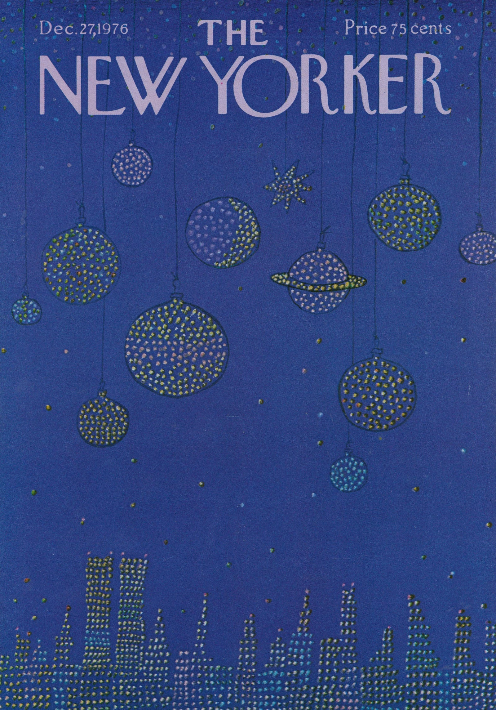 New York Cosmos- The New Yorker - Authentic Vintage Cover Art