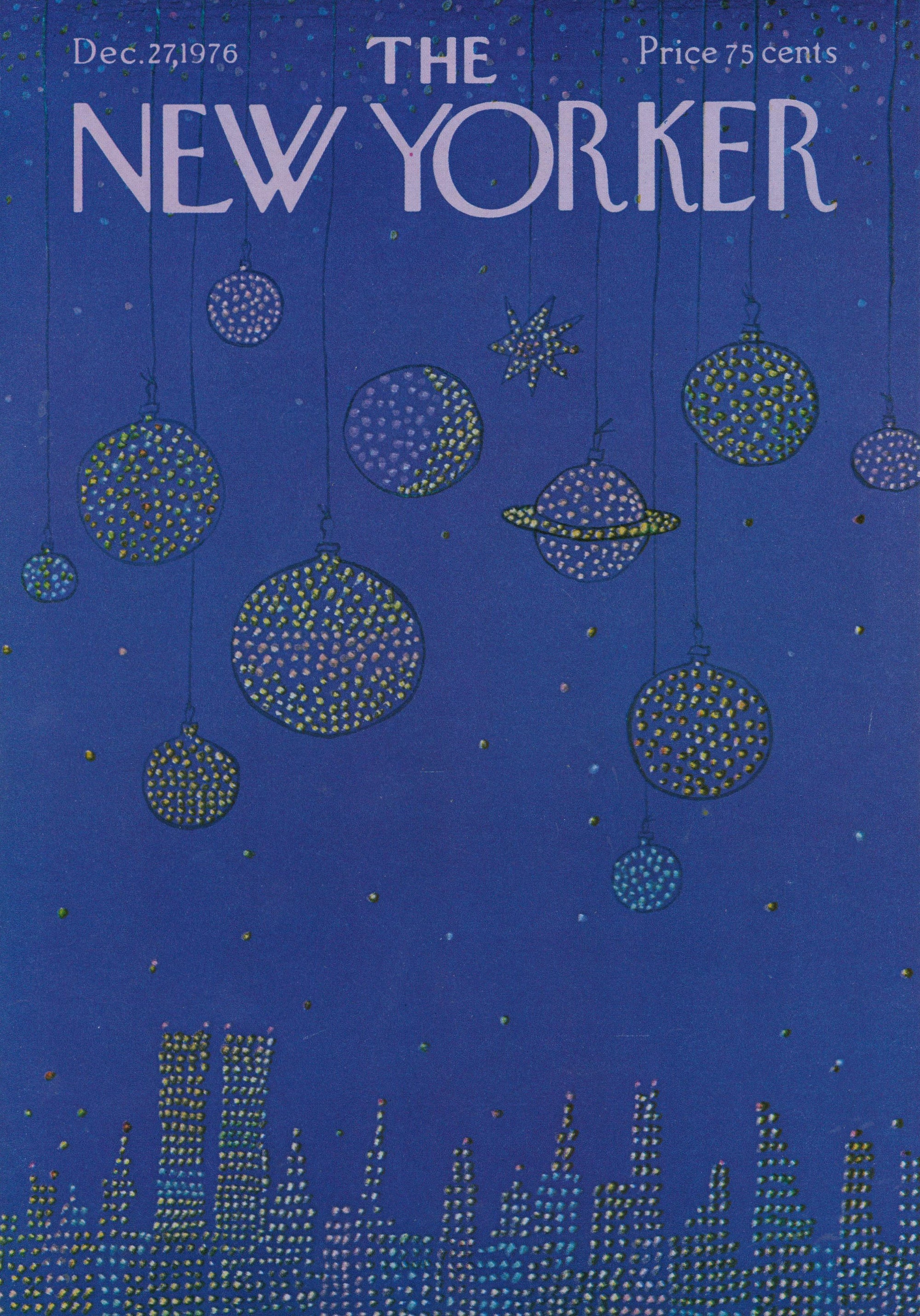 New York Cosmos- The New Yorker - Authentic Vintage Cover Art