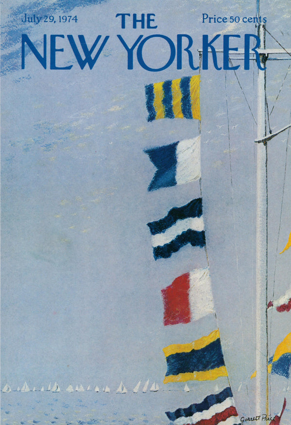 Maritime Flags- The New Yorker - Authentic Vintage Cover Art