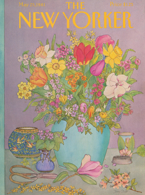 May Flowers- The New Yorker - Authentic Vintage Cover Art