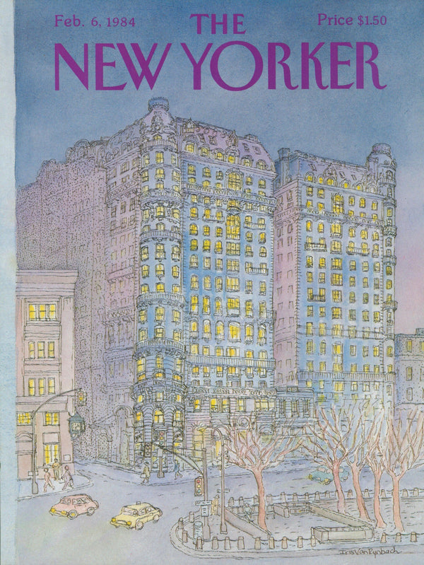 Evening Glow- The New Yorker - Authentic Vintage Cover Art
