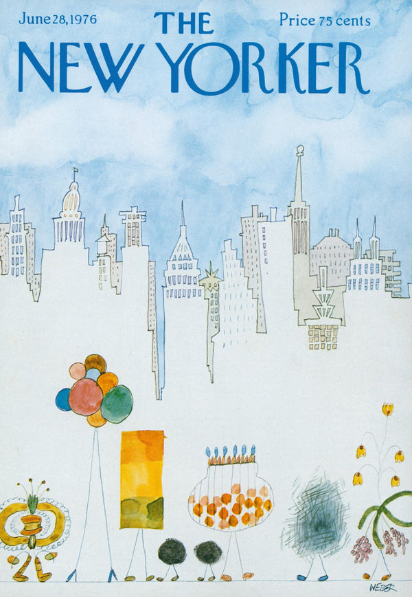 NYC Parade- The New Yorker - Authentic Vintage Cover Art