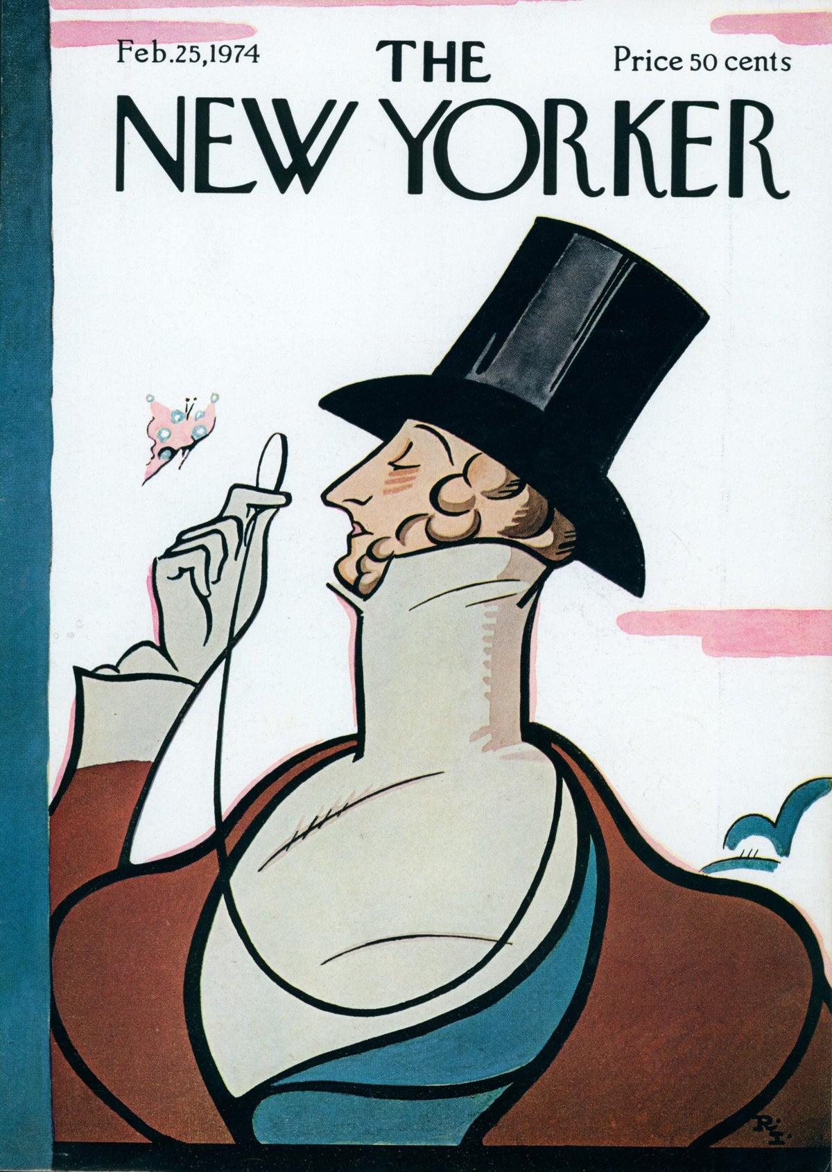 Eustace Tilley- The New Yorker - Authentic Vintage Cover Art