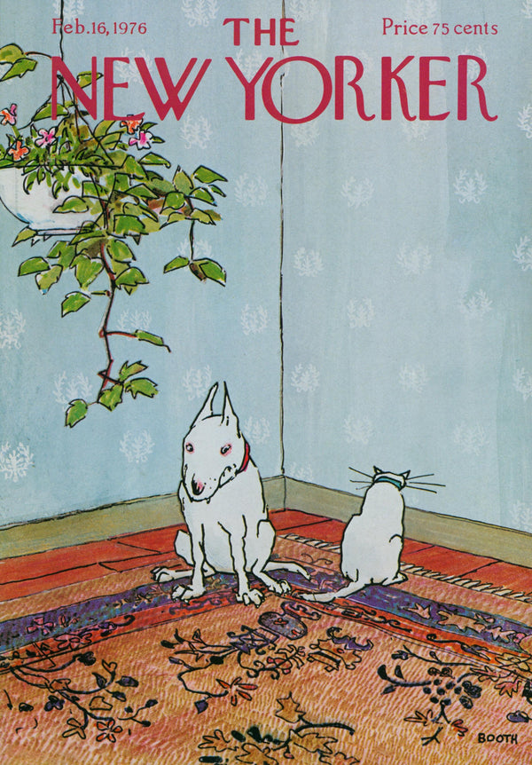 Rival Roommates- The New Yorker - Authentic Vintage Cover Art