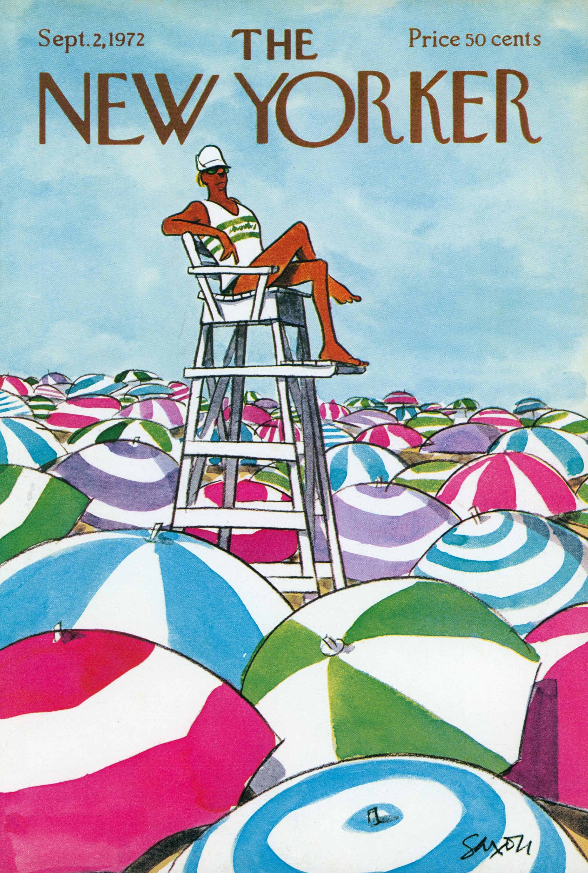 On Duty- The New Yorker - Authentic Vintage Cover Art