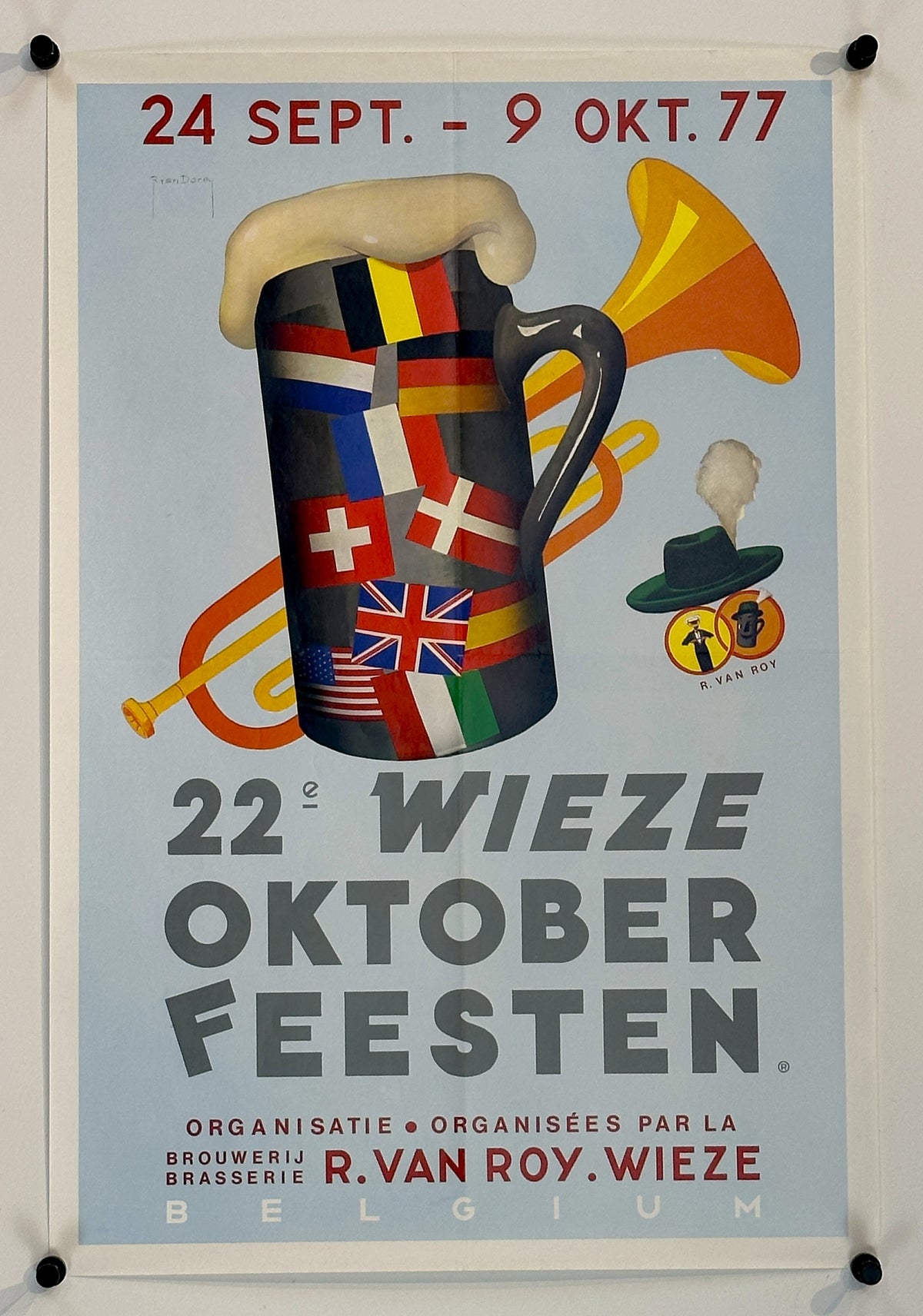 22e Wieze- small - Authentic Vintage Poster