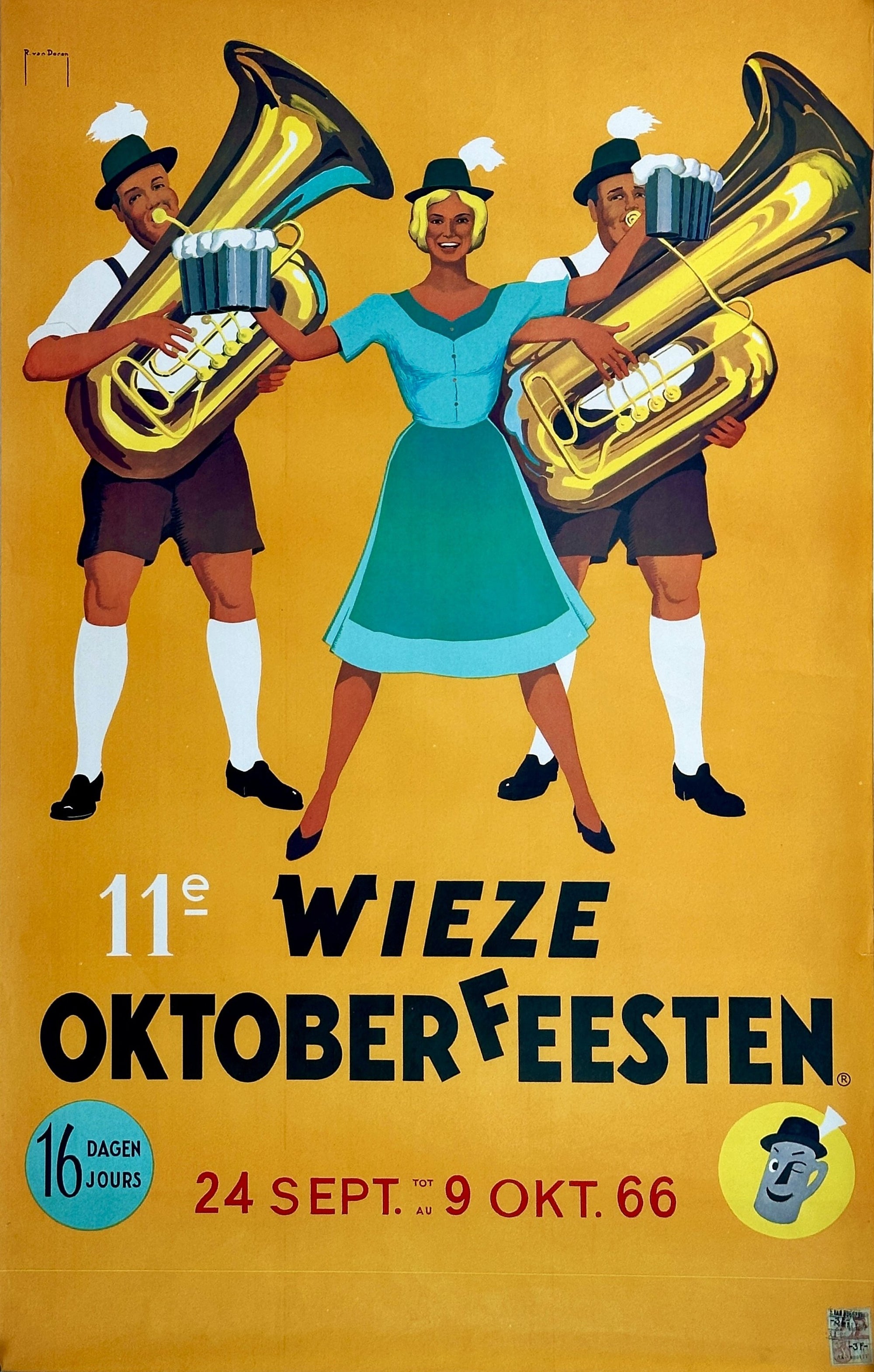 11e Wieze big (1) - Authentic Vintage Poster