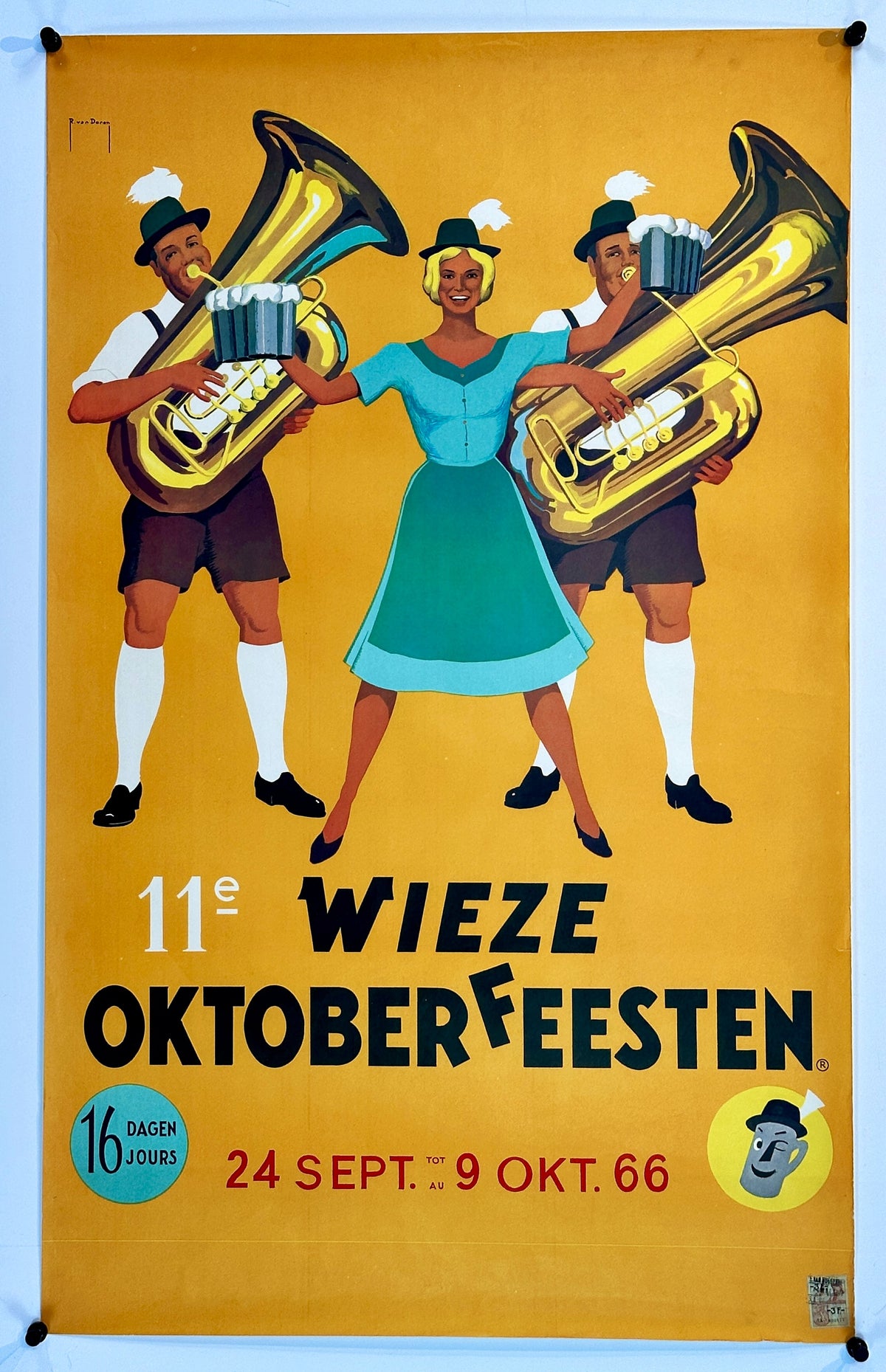 11e Wieze big (1) - Authentic Vintage Poster