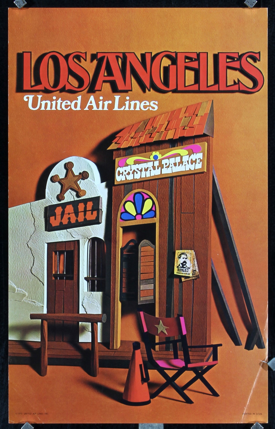 United Air Lines - Los Angeles by Anonymous, 1972