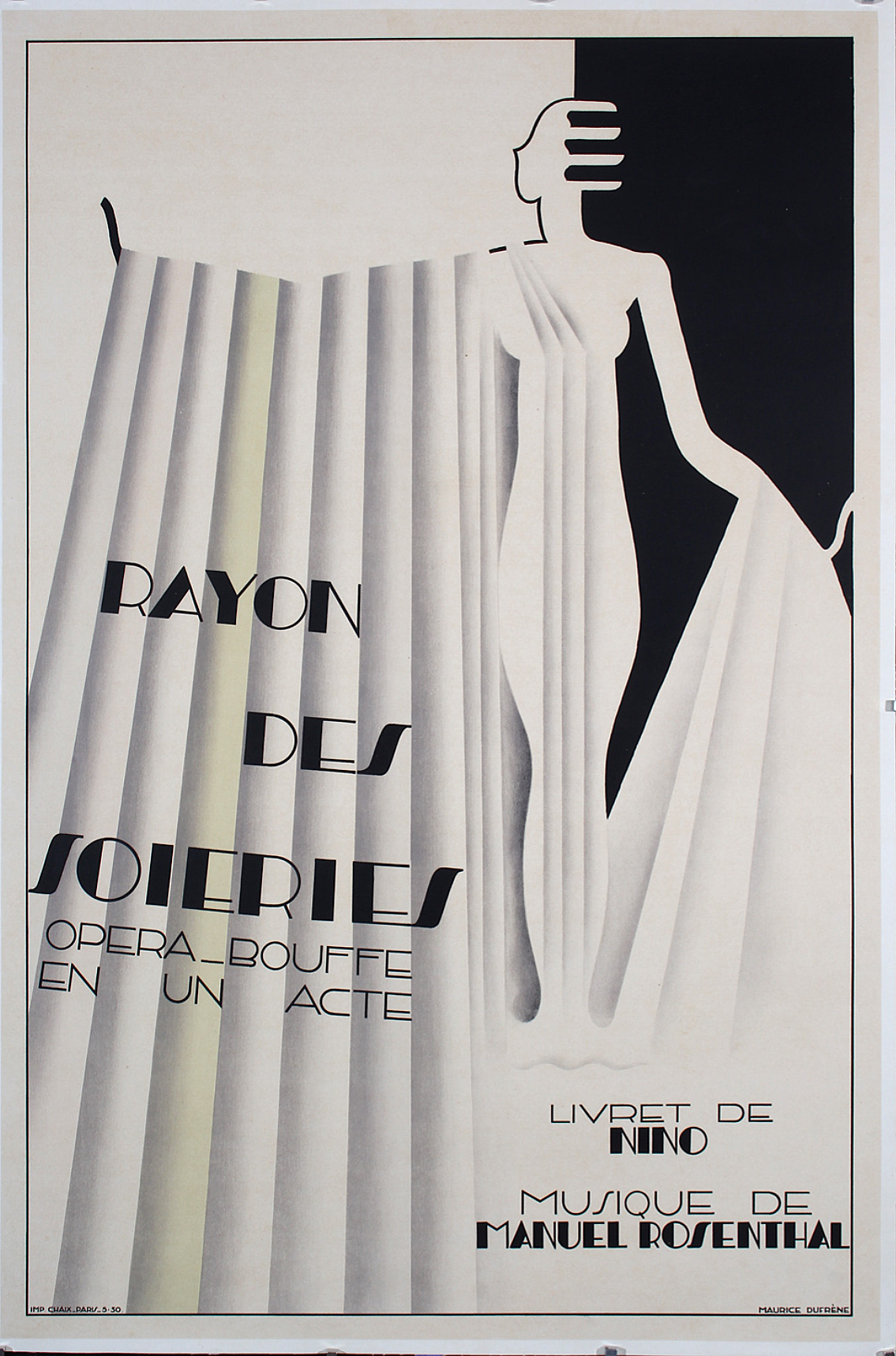 Rayon des Soieries, Operetta