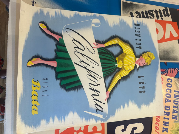 California - Authentic Vintage Poster