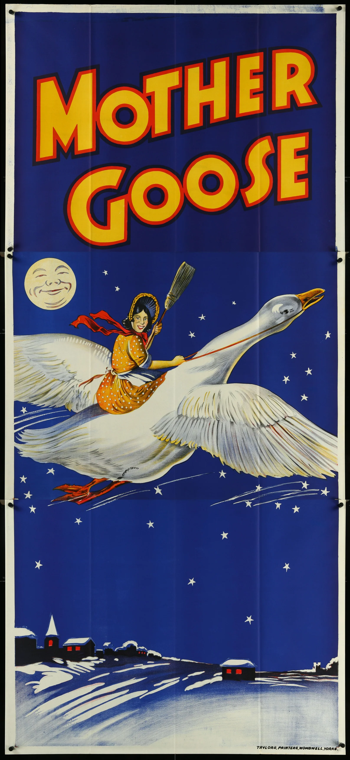 Mother Goose Poster - Authentic Vintage Posters