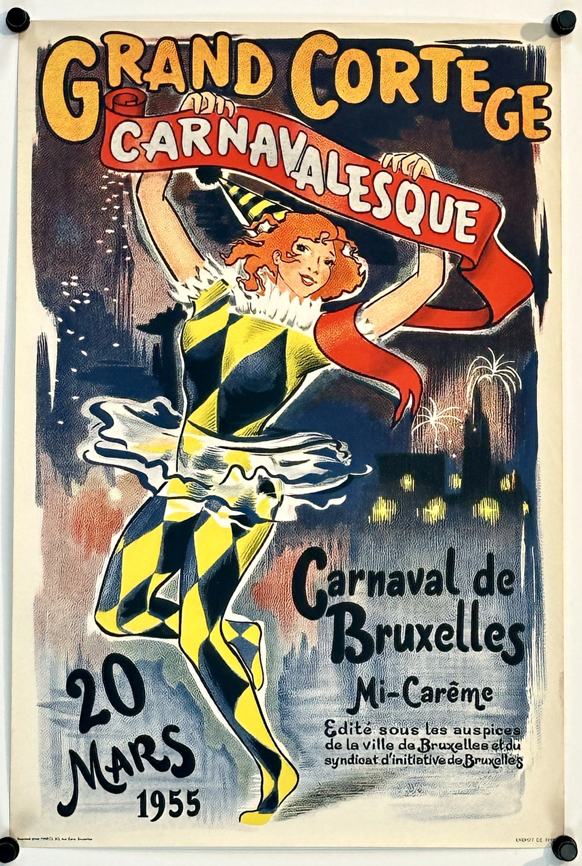Grand Cortege Carnavalesque - Original Vintage Poster