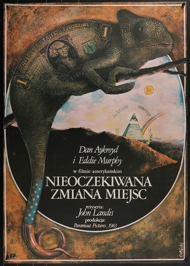 Trading Places- Polish Release - Authentic Vintage Poster
