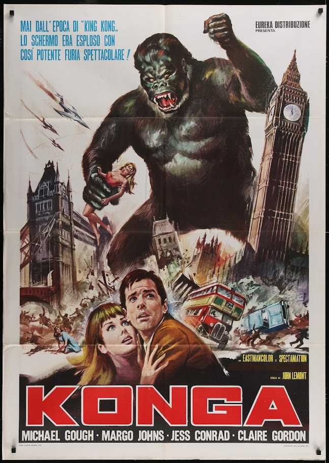 Konga, Italian Release - Authentic Vintage Poster