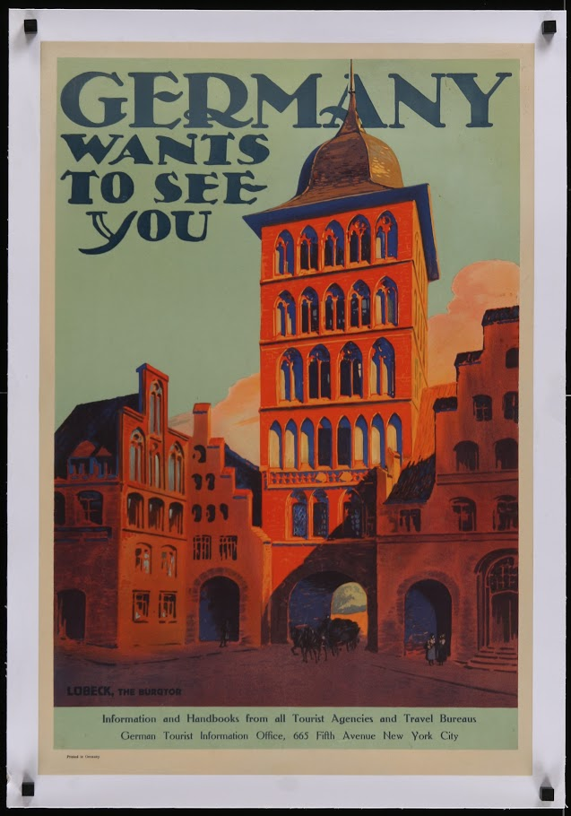 Germany Wants to See You - Authentic Vintage Poster