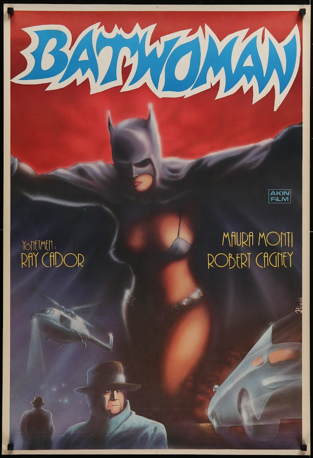 Batwoman, Turkish Release - Authentic Vintage Poster