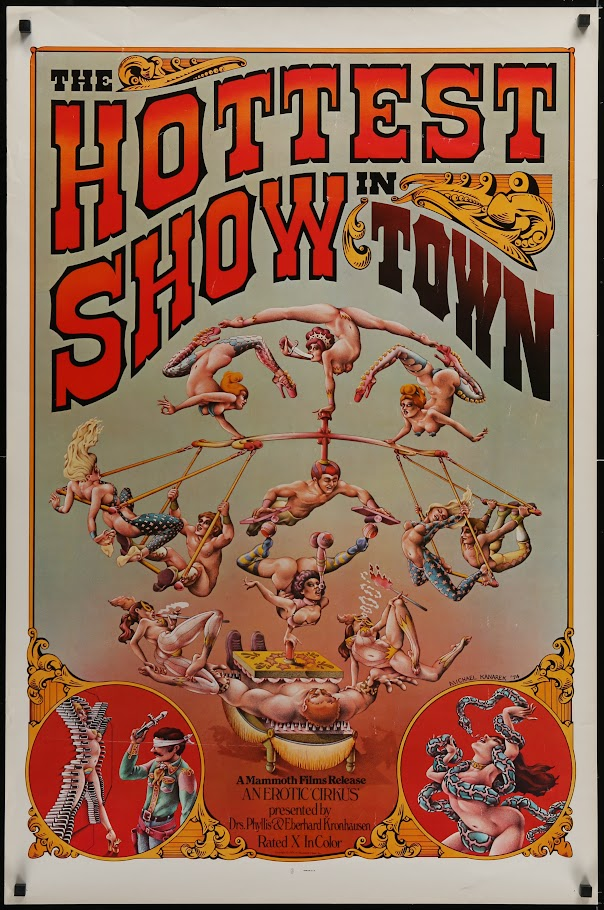 The Hottest Show In Town - Authentic Vintage Poster