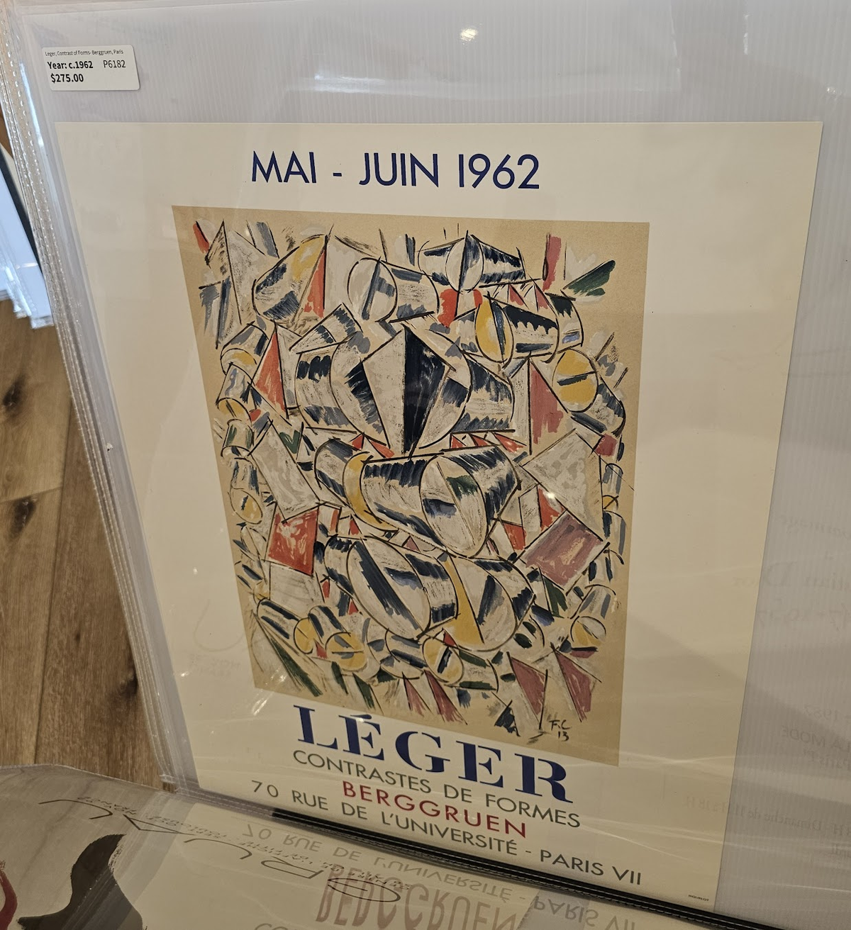 Leger, Contrast of Forms- Berggruen, Paris Poster - Authentic Vintage Posters