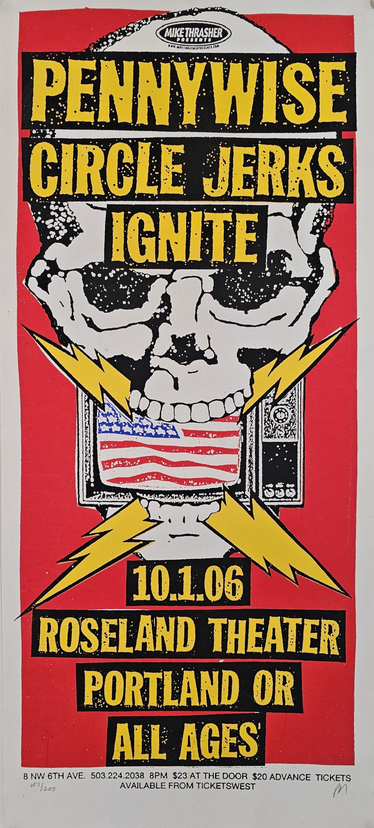 Pennywise by Print Mafia (#157/200) - Original Vintage Poster