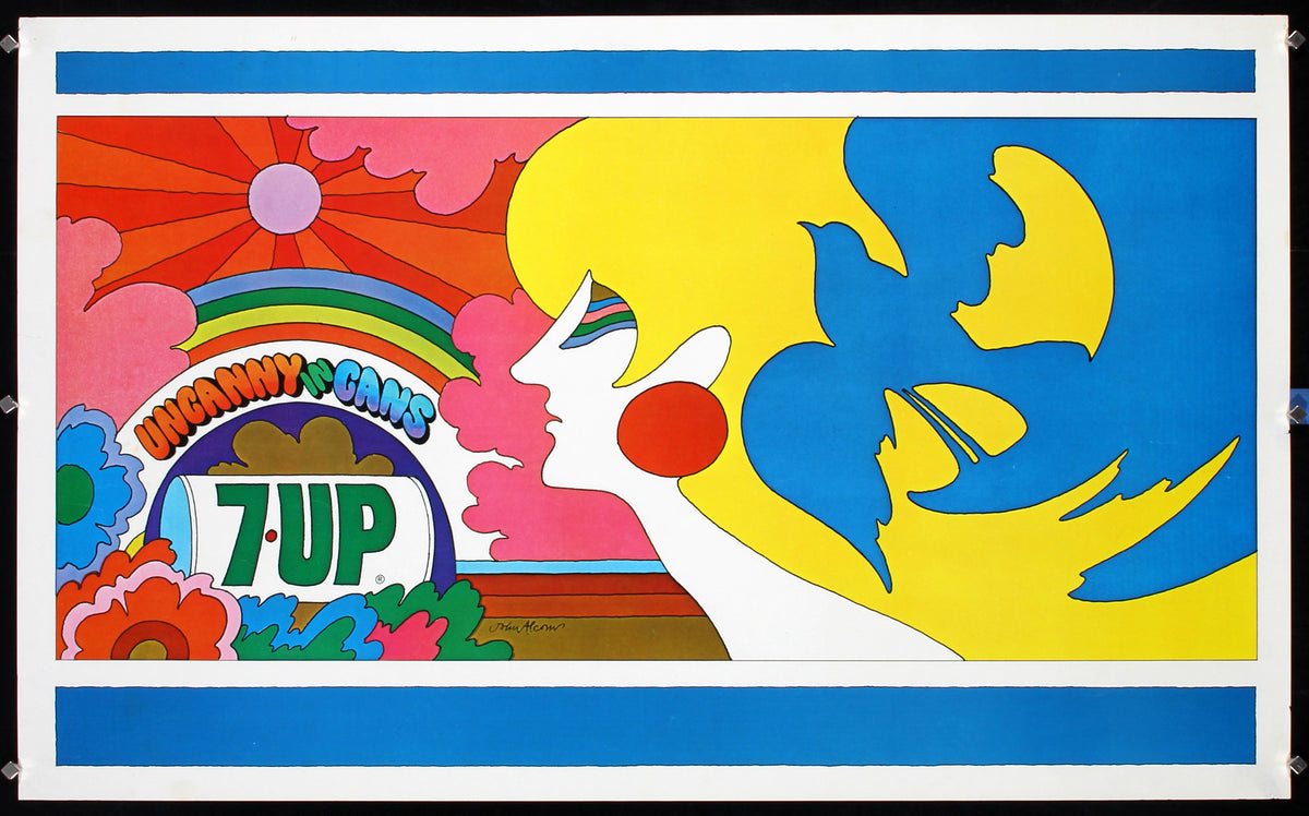Uncanny Cans, 7-Up  - Original Vintage Poster
