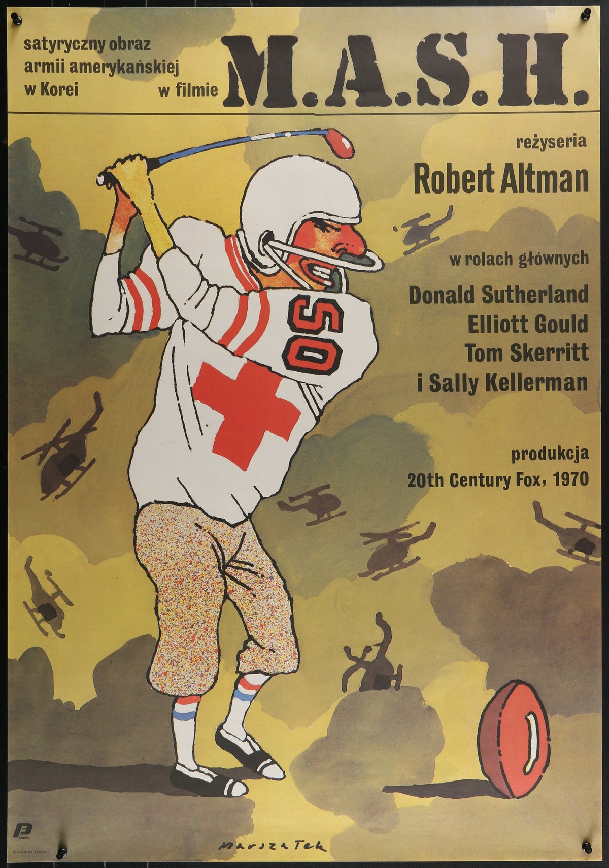 M.A.S.H., Polish Release - Original Vintage Poster