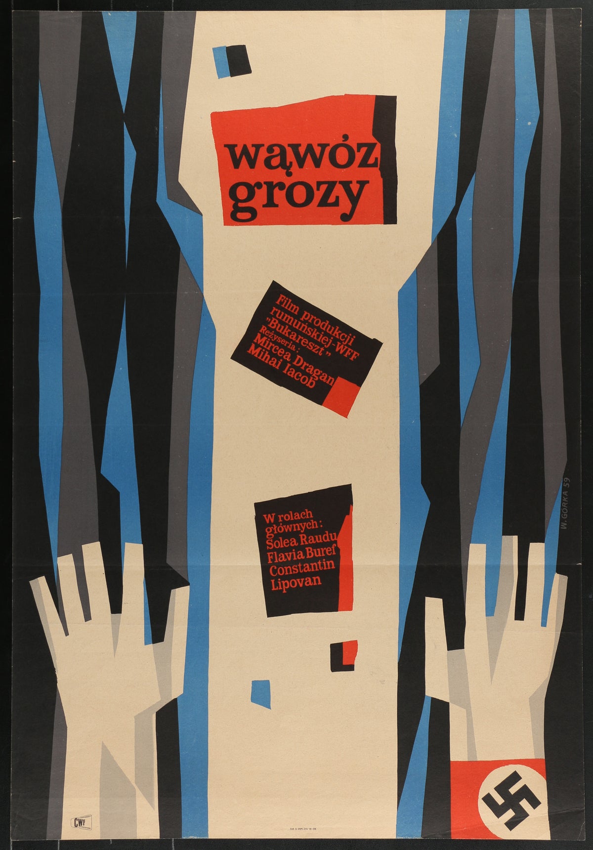 DINCOLO DE BRAZI Polish 23x34 1959