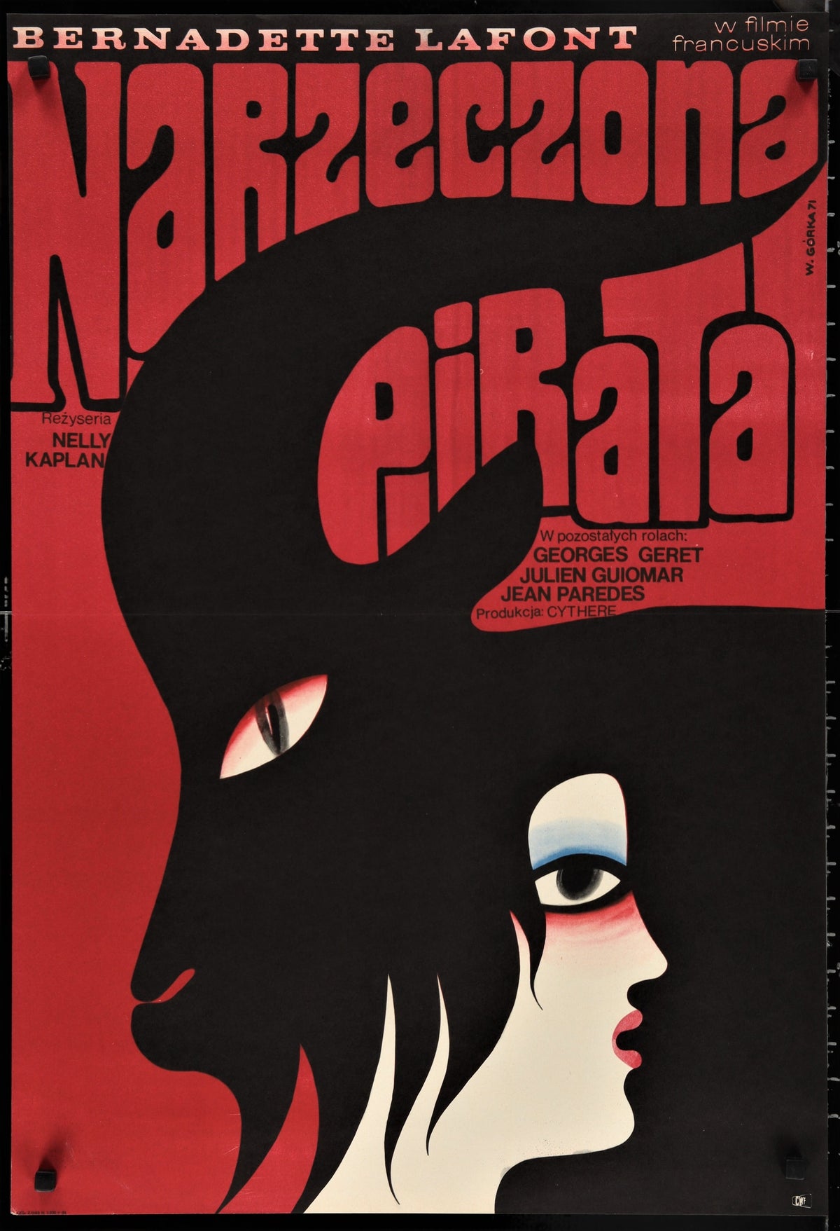 Very Curious Girl- Narzeczona Pirata - Authentic Vintage Poster