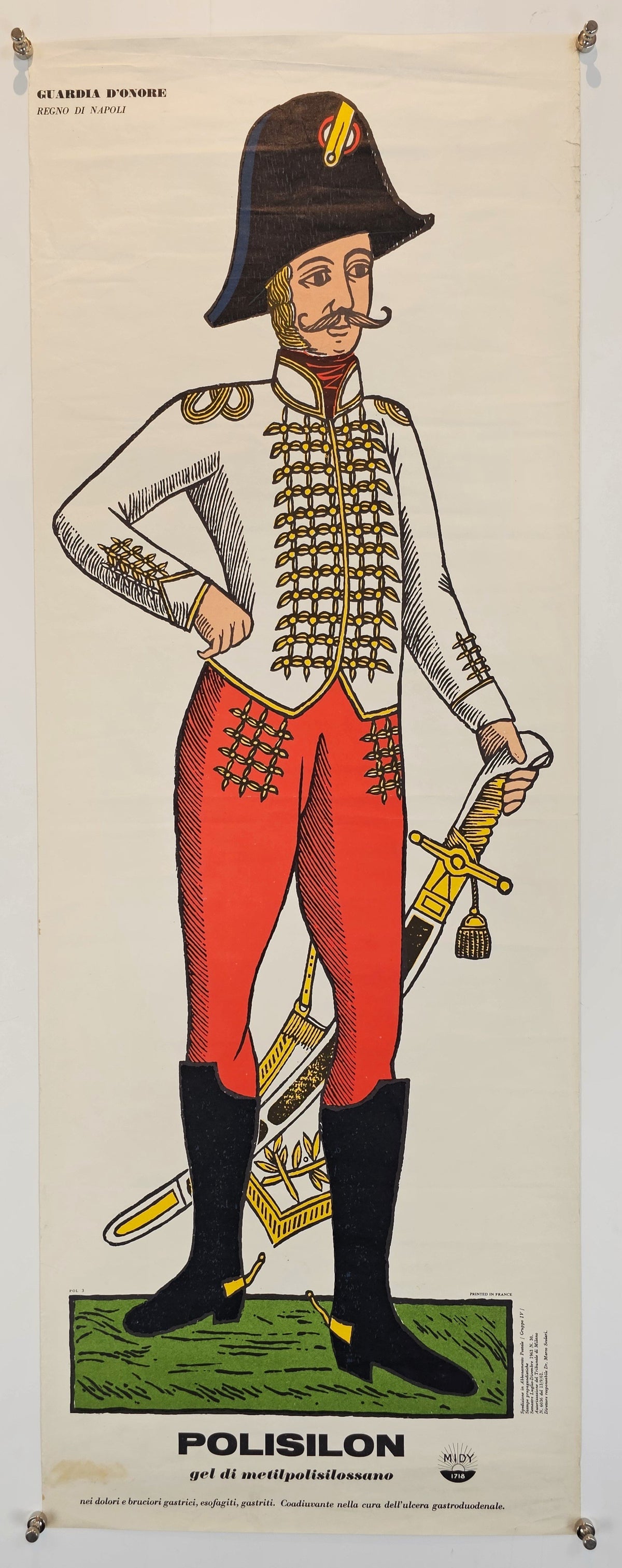 Honor Guard, Polisilon Pharmaceuticals  - Original Vintage Poster
