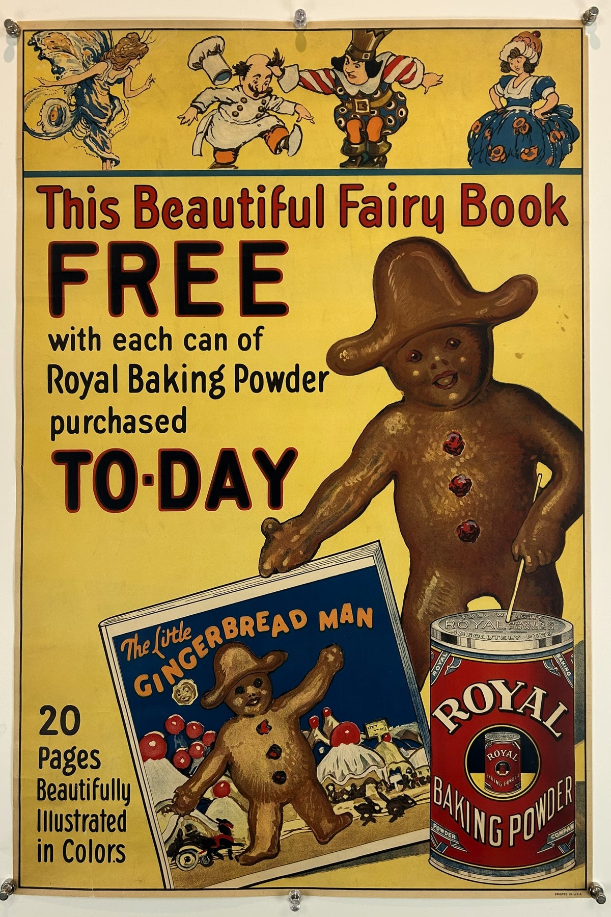 Royal Baking Powder - Original Vintage Poster