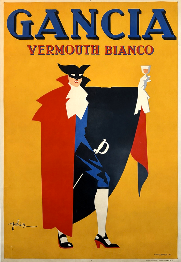 Gancia Vermouth - Original Vintage Poster