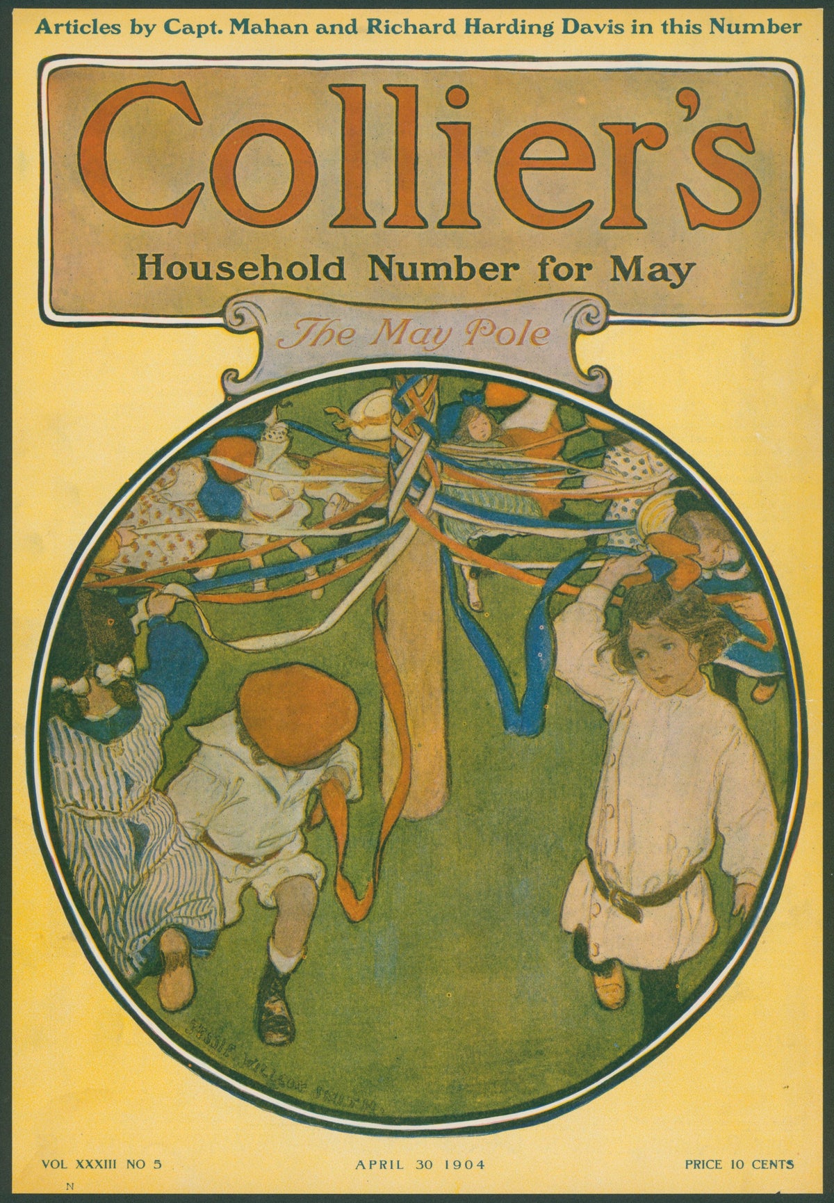 Collier's Weekly- 4 - Original Vintage Cover Art: