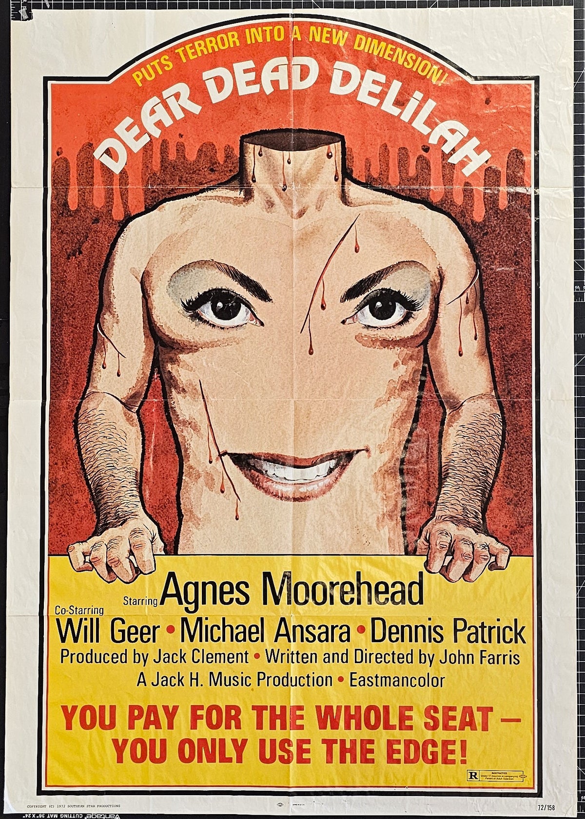 Dear Dead Delilah - Original Vintage Poster