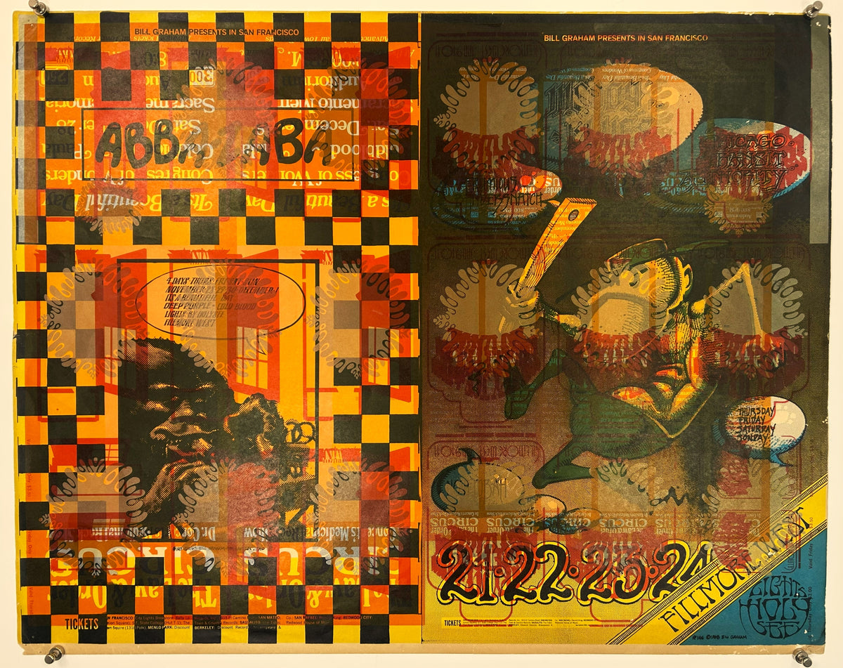 Abba-Zabba, BG Overprint (BG-253 & BG-254) - Original Vintage Poster