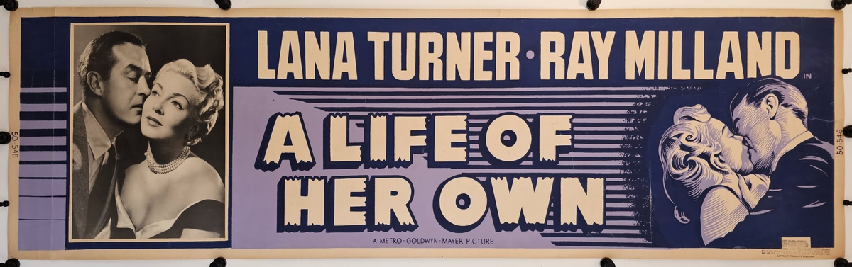 A Life of Her Own - Original Vintage Poster