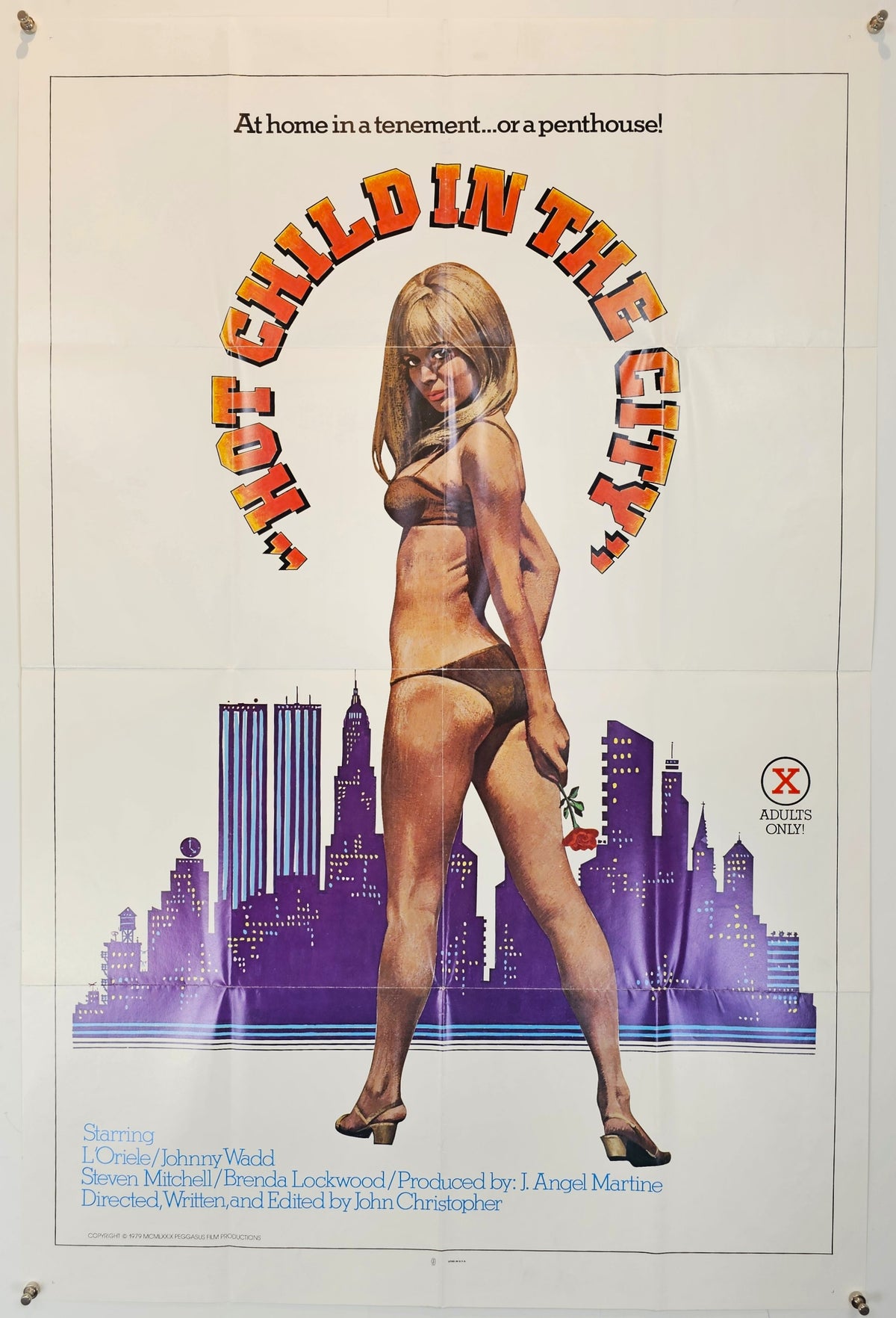 Hot Child in the City - Original Vintage Poster