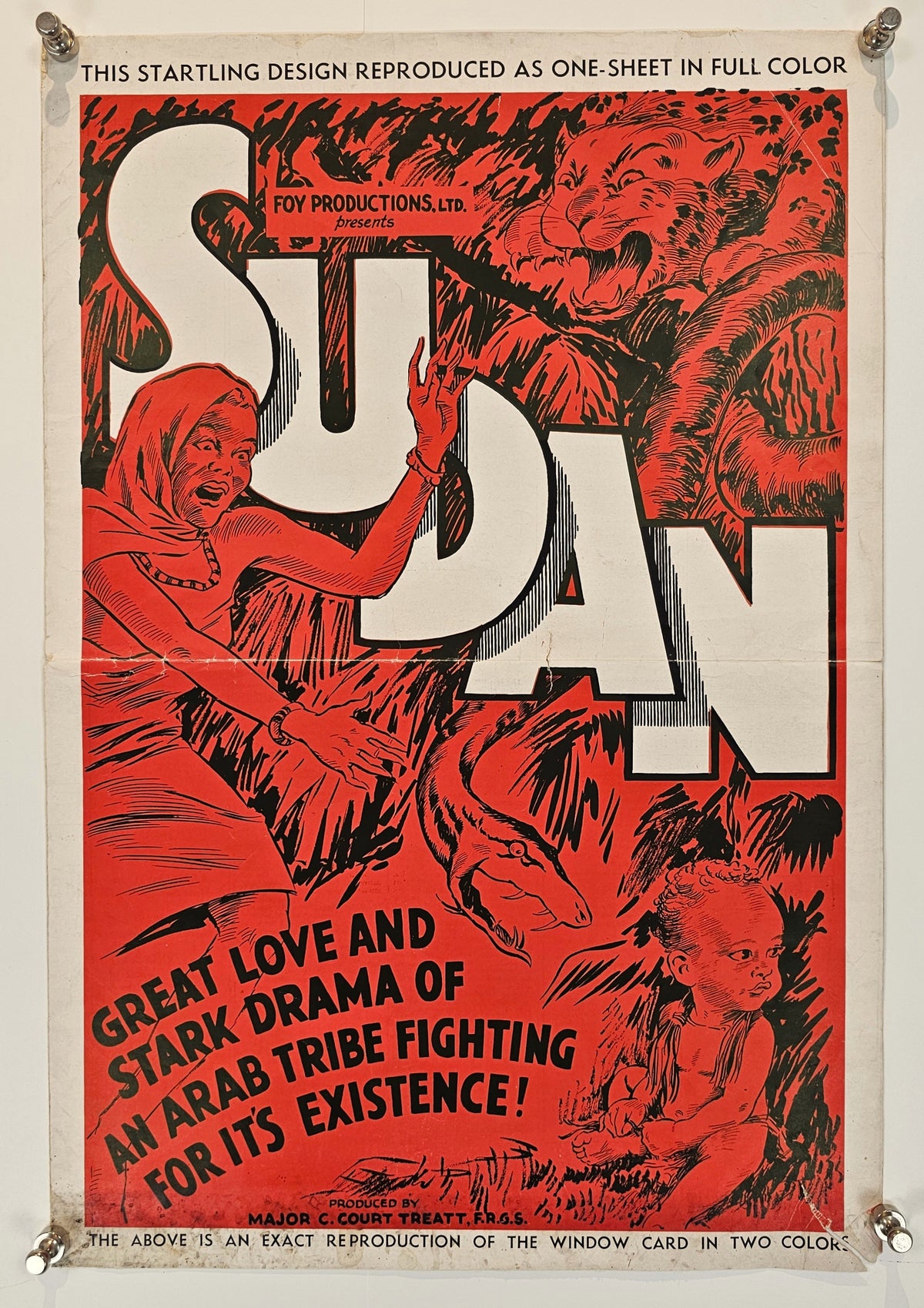 Sudan Pressbook - Original Vintage Publication: