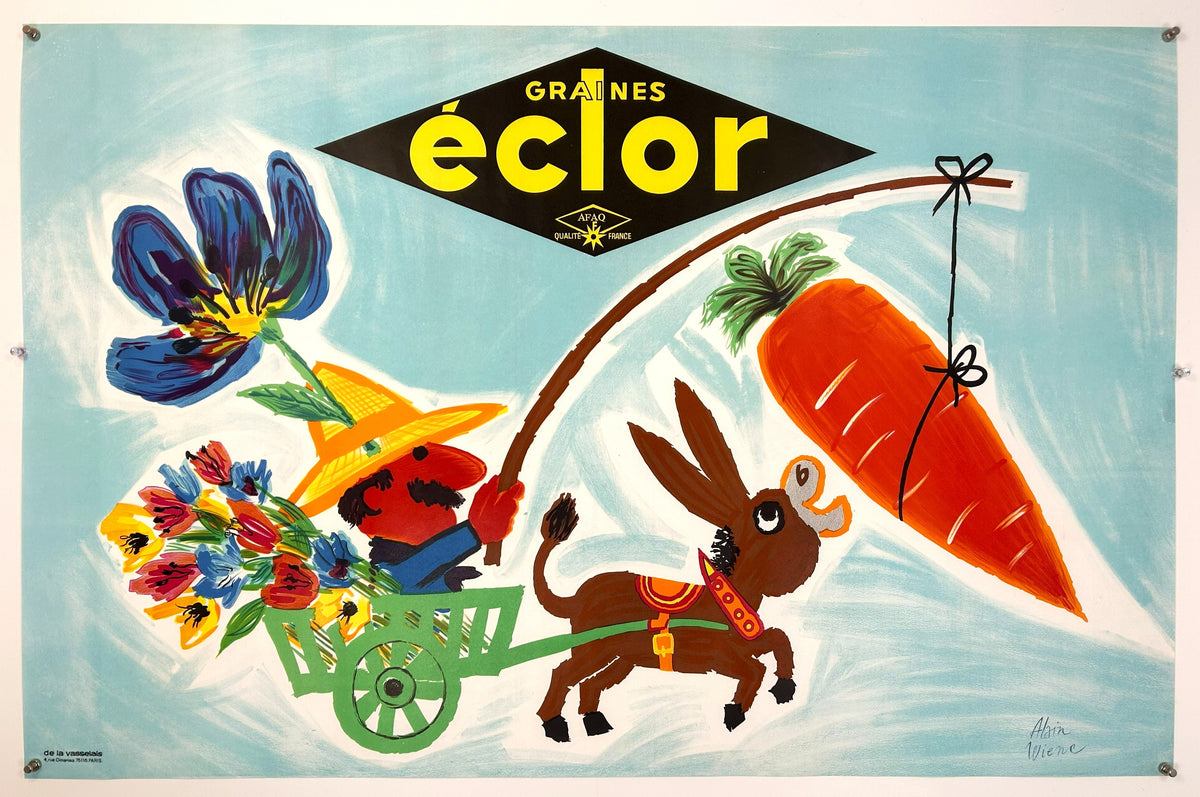 Eclor Graines - Original Vintage Poster