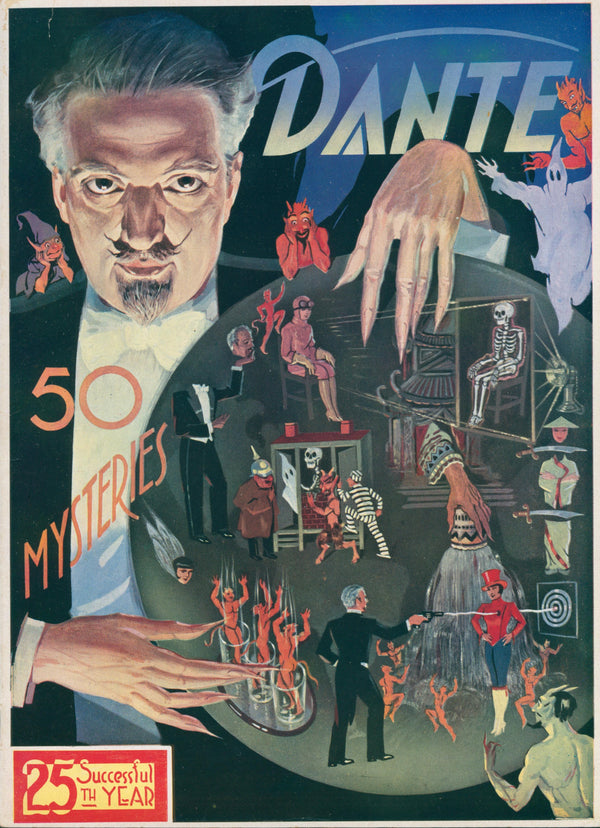 Dante Magic Program - Original Vintage Publication: