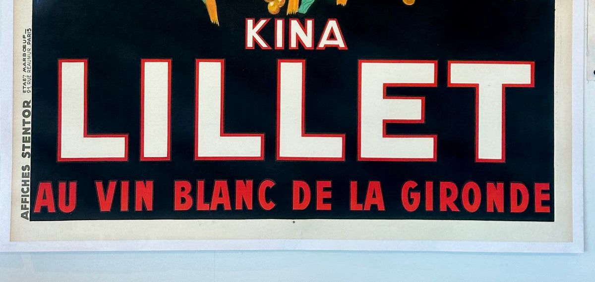 Kina Lillet by Robys - Original Vintage Poster