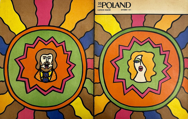 Poland magazine - 1 - Original Vintage Cover Art: