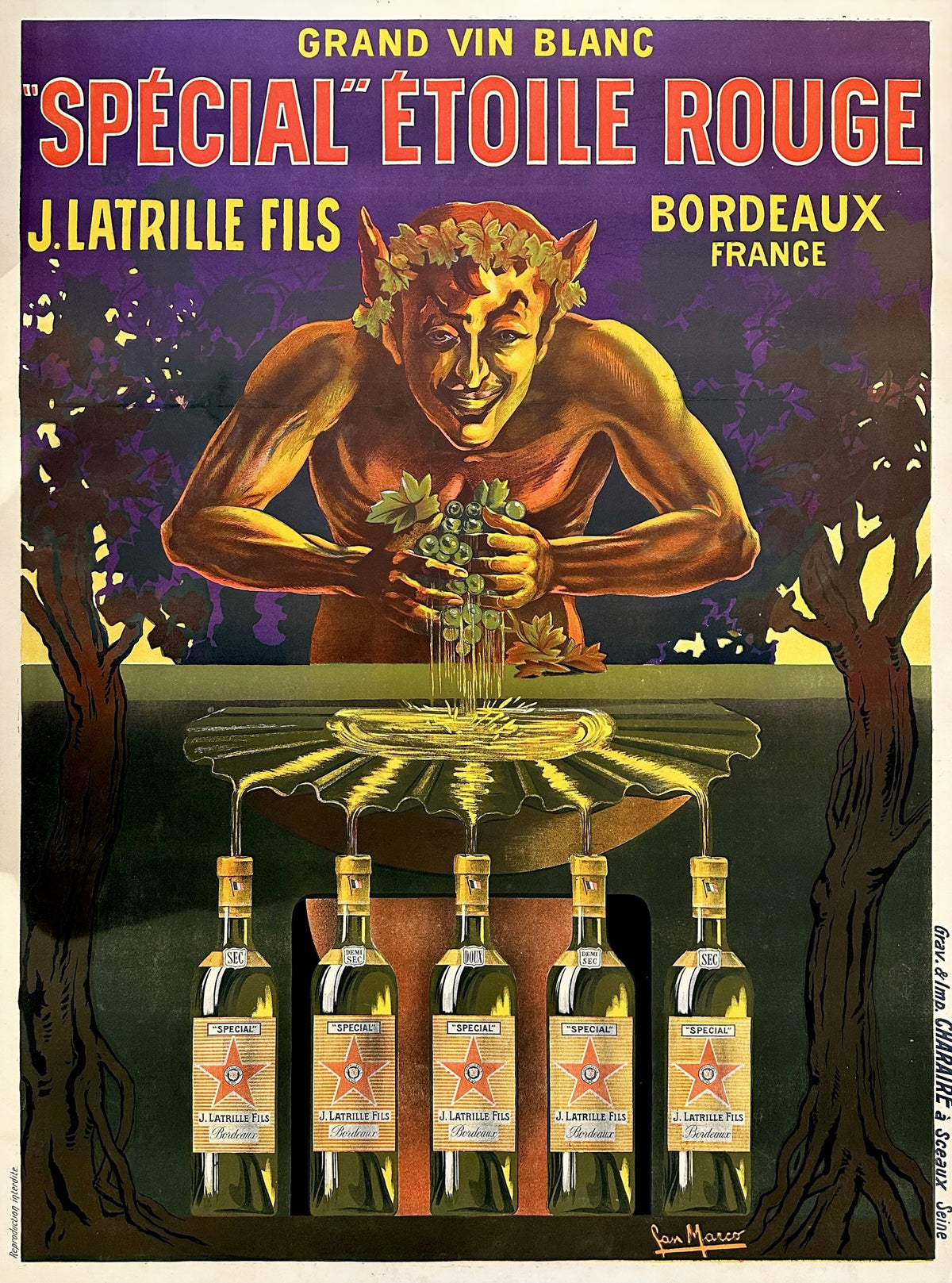 Spécial Étoile Rouge - Original Vintage Poster